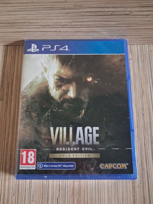 ^ folia resident evil viii 8 village gold edition ps4 darmowa akt ps5