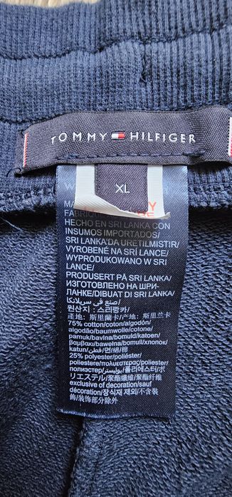 Tommy Hilfiger męskie spodnie dresowe rozmiar XL wymiary na zdjęciach