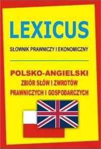 LEXICUS Słownik prawniczy i ekonomiczny pol - ang TW - praca zbiorowa