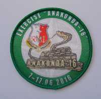 Emblemat ćwiczeń z Anakonda 2016