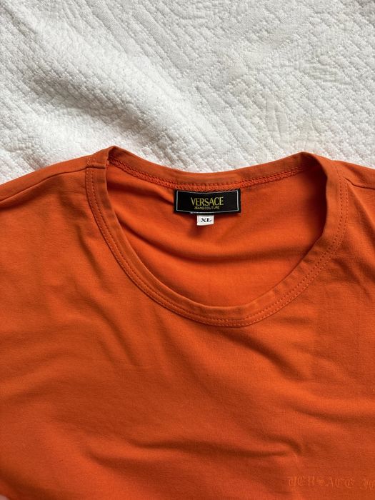 Футболка Versace помаранчева