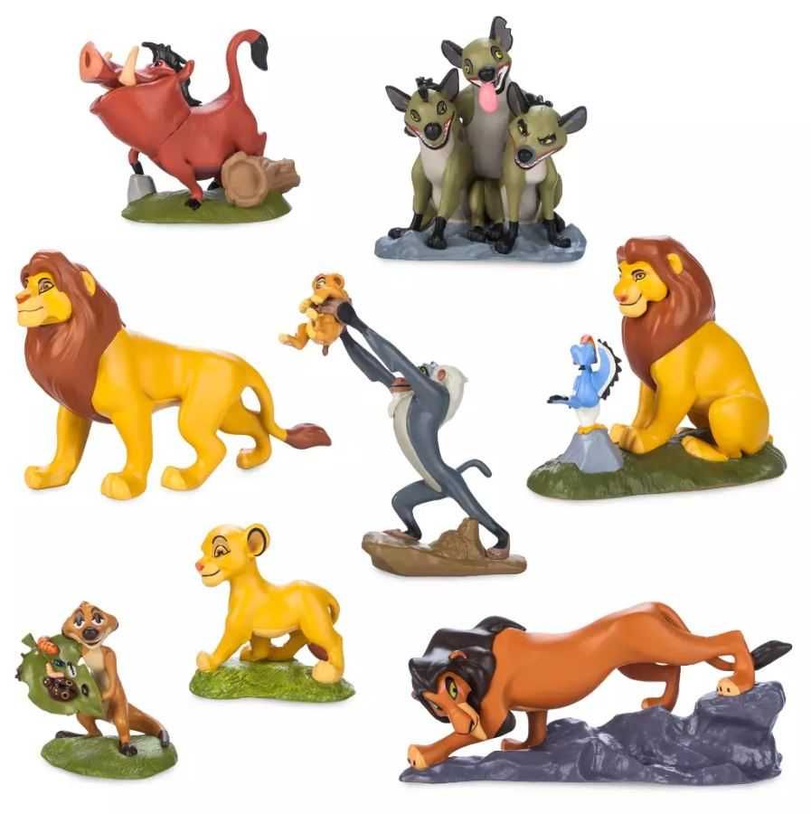 Король Лев The Lion King Deluxe Figure Set набор фигурок Disney
