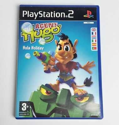 Agent Hugo: Hula Holiday - PlayStation 2 PS2- mega raro