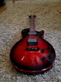 Gibson Les Paul Custom Black Win Black Red