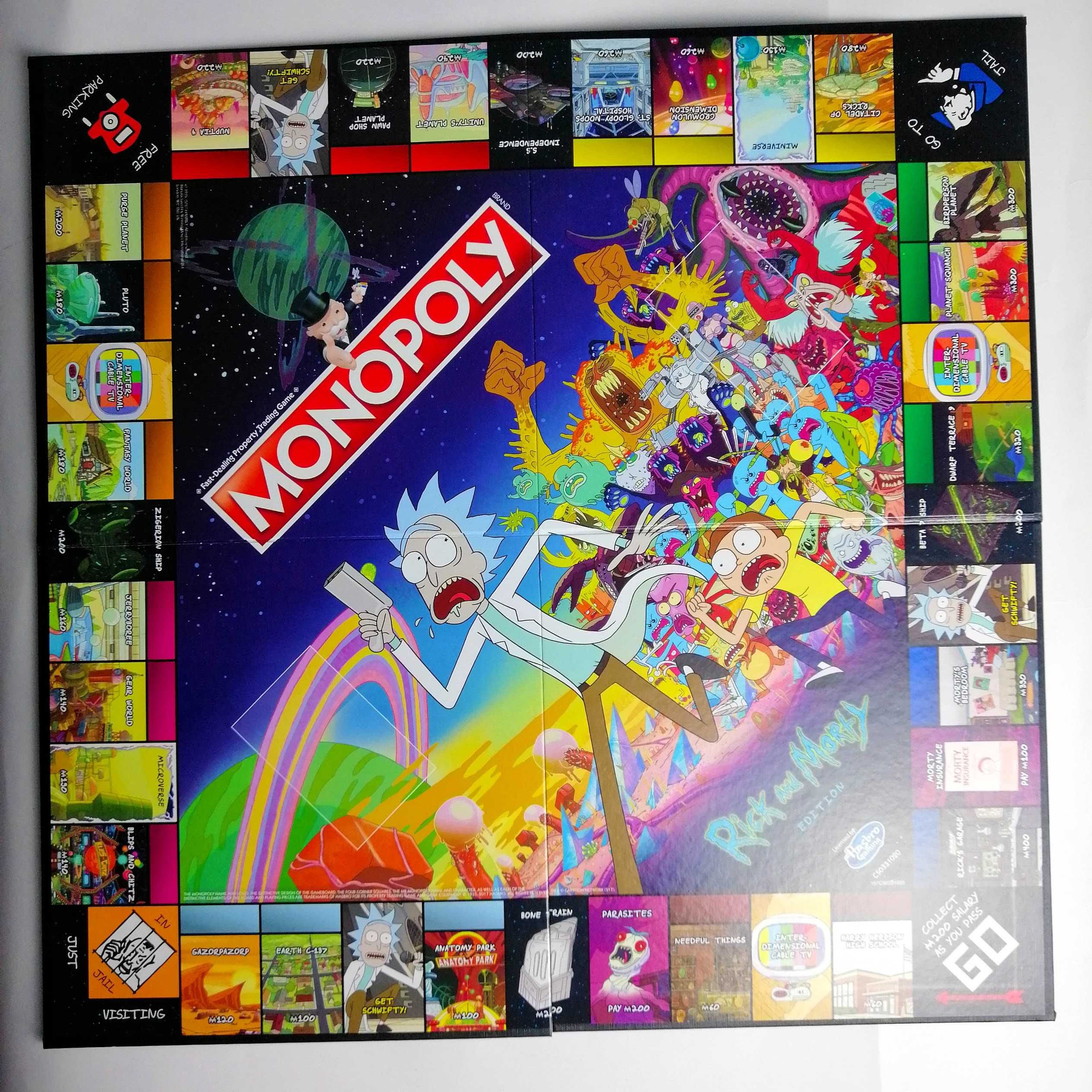Monopoly: Rick & Morty Edition po ANGIELSKU  [gra planszowa, Hasbro]