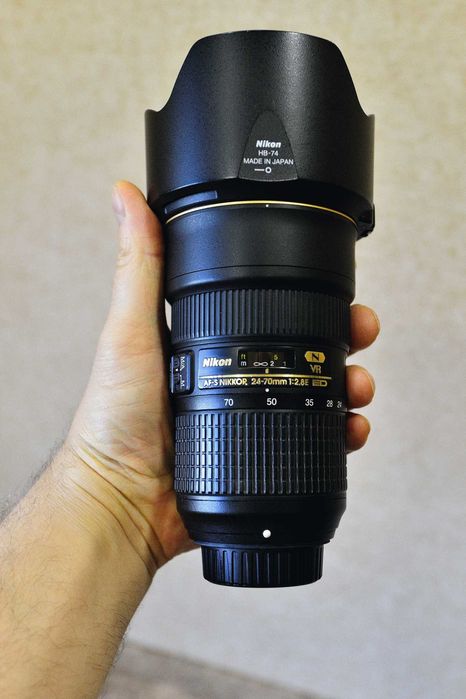 Об"єктив Nikon AF-S 24-70mm f/2.8E ED VR