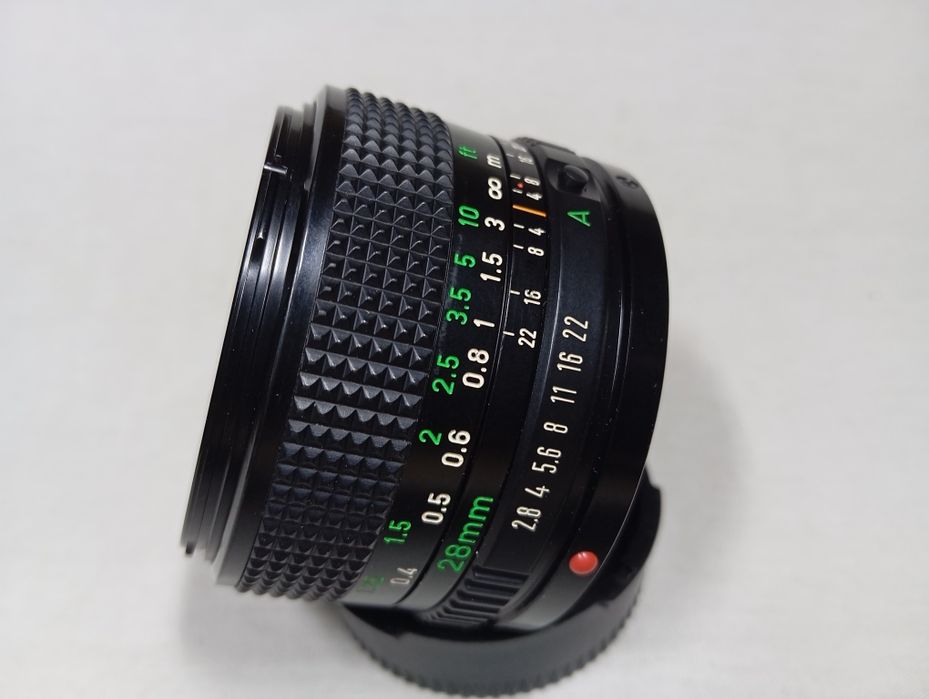 Мануальный объектив Canon FD 28mm 2.8