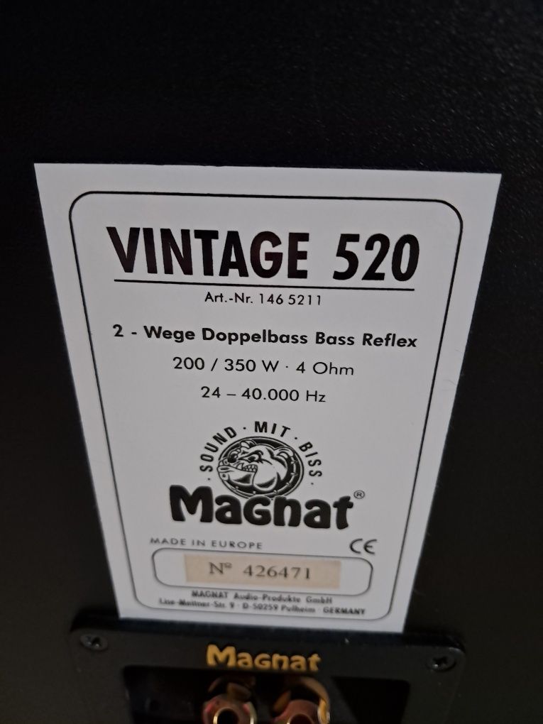 Magnat vintage 520 kolumny