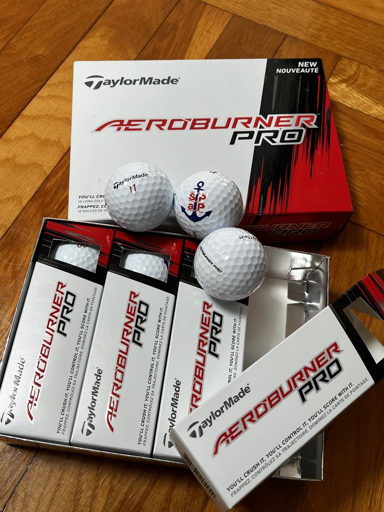 Piłki do gry w golfa TaylorMade Aeroburner Pro nowe golf 12 szt
