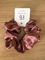 Nowa satynowa gumka do włosów scrunchie 93 akcesoria do włosów włosy