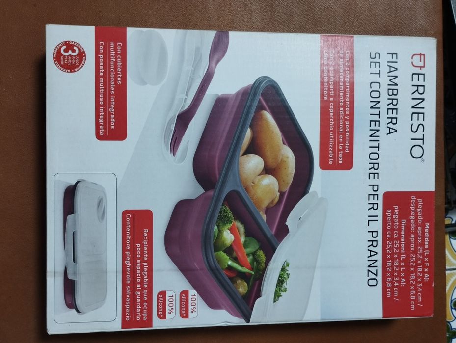 Marmita silicone marca Ernesto - NOVA