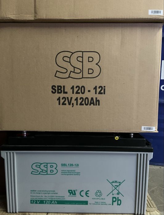 Акумулятор 120 A/h AGM / gel