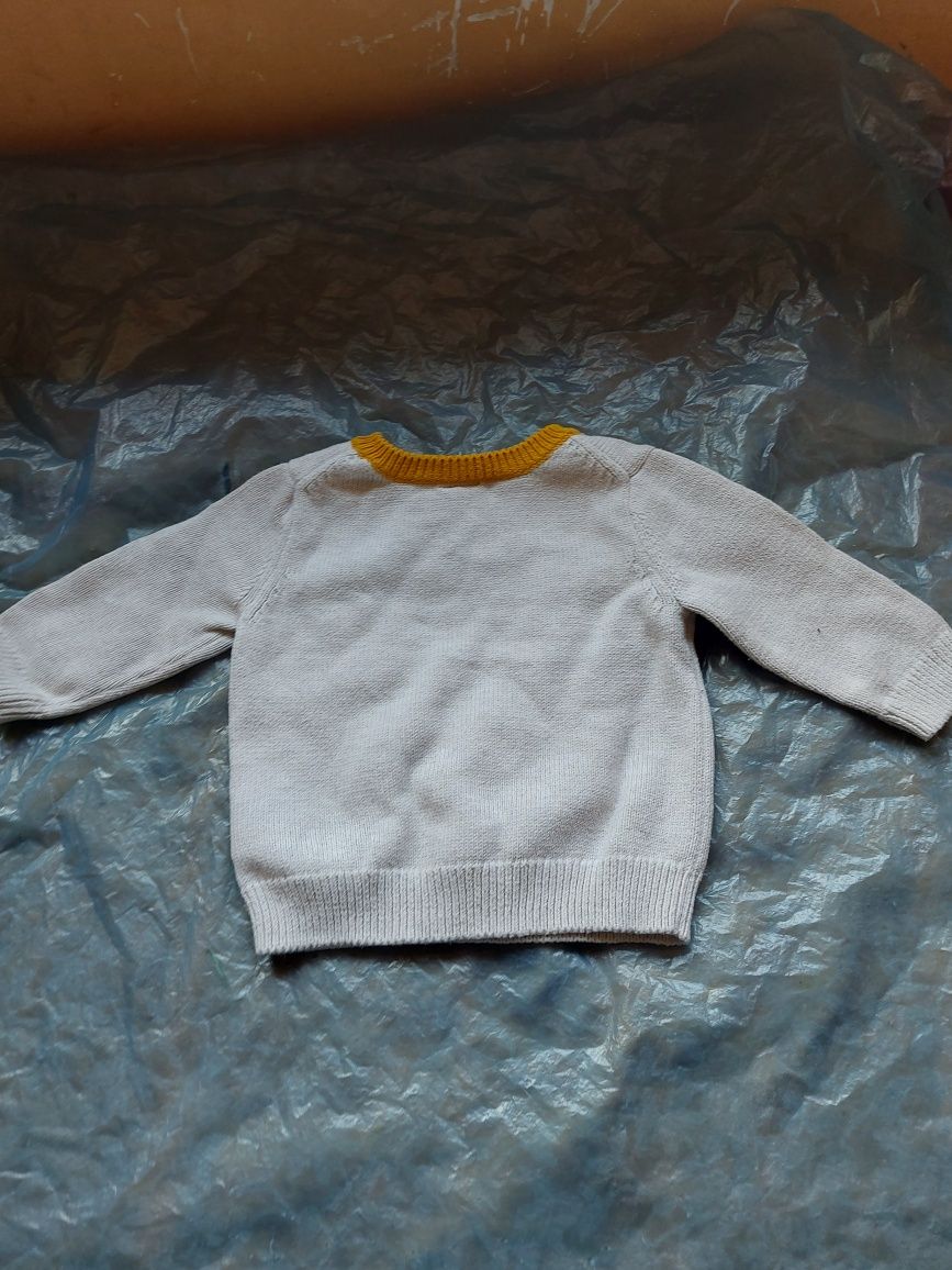Sweter grubszy dziecięcy wiek 3/6miesięcy firma Baby Gap