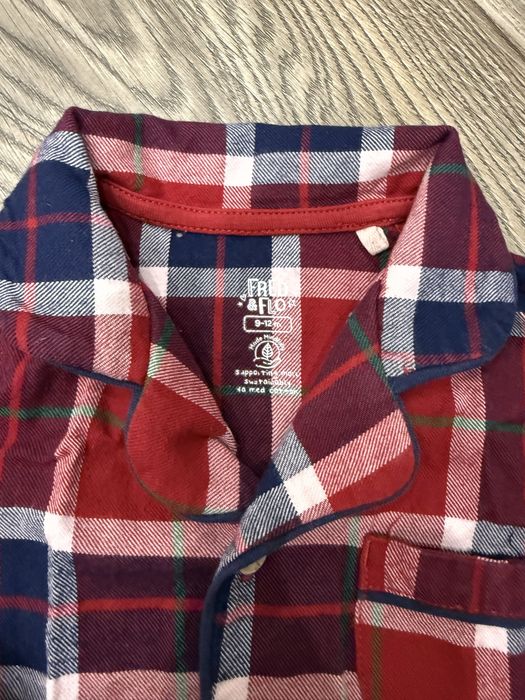 Новорічна піжама 9-12 місяців