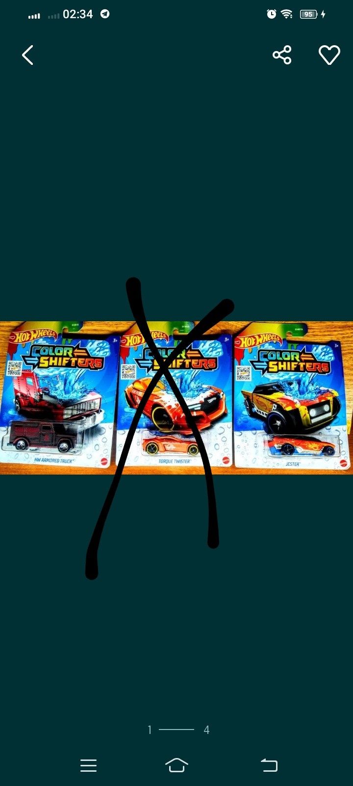 Машинки Hot Wheels Хот Вілс *Зміни колір*COLOR SHIFTERS BHR 15, Метал