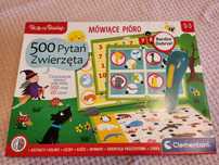 Gra Mówiące Pióro 500 pytań ZWIERZĘTA