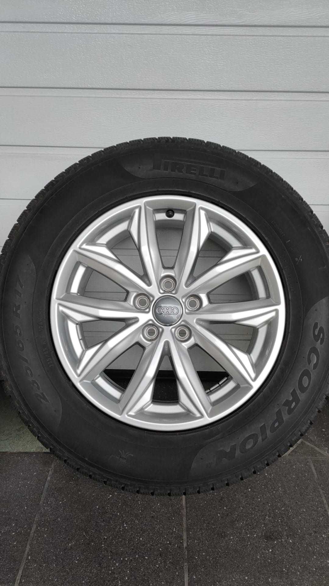 Koła Audi Q5 SQ5 17"5x112 opony zima 235/65/17 Pirelli (OL1505)