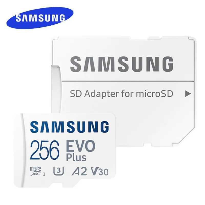 Карта пам'яті samsung evo plus micro sd 256 . 512 gb