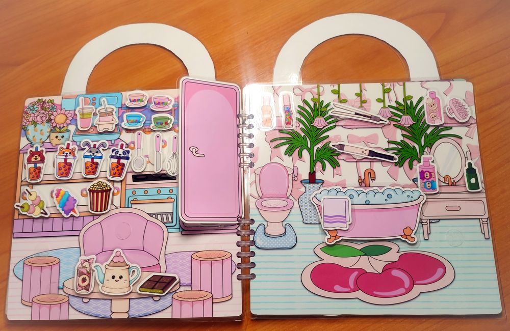 Лабубу альбом на липучках. Labubu