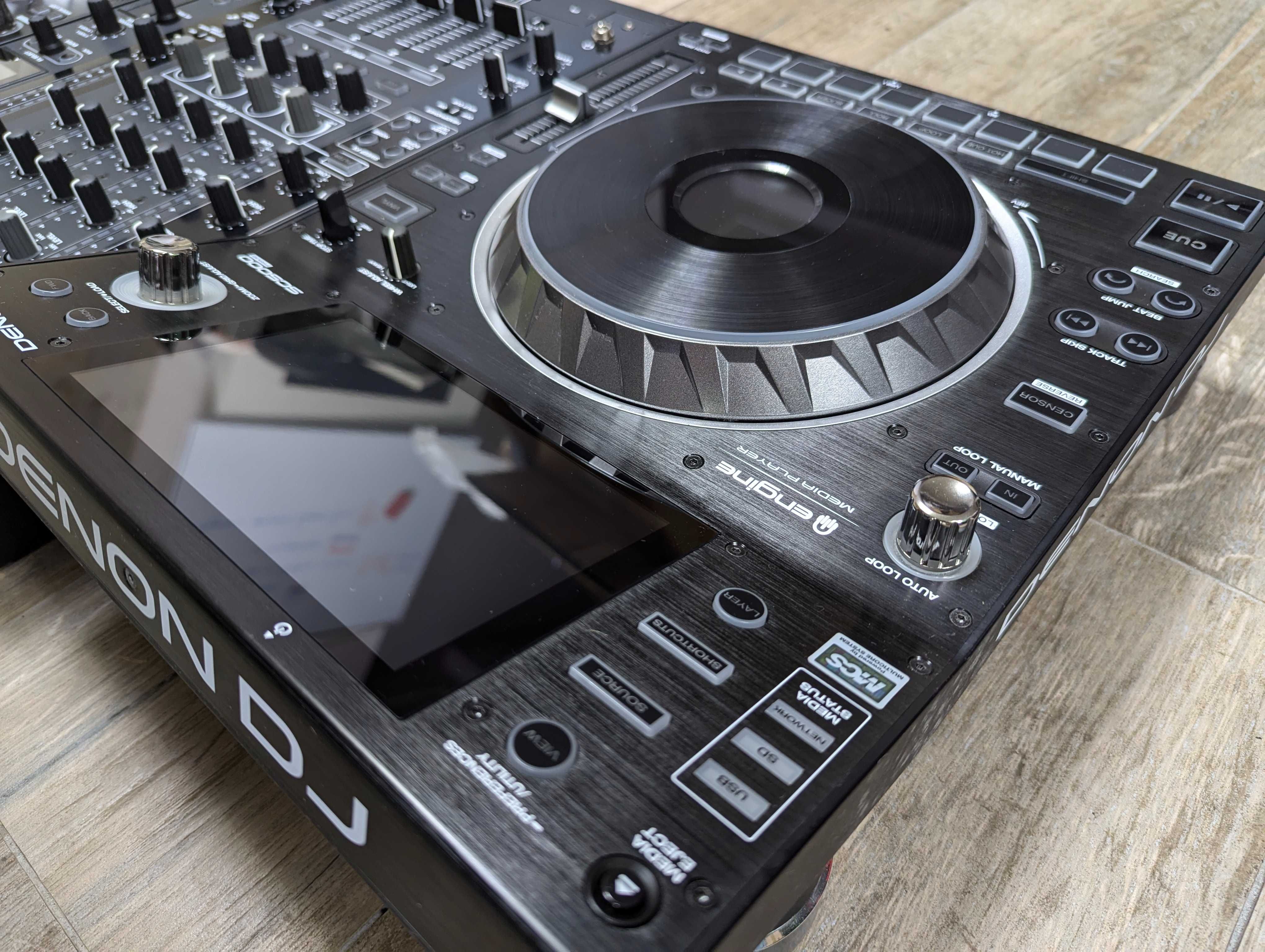 Konsola DJ 2x Denon SC5000 + X1800 mikser nie pioneer cdj GWARANCJA