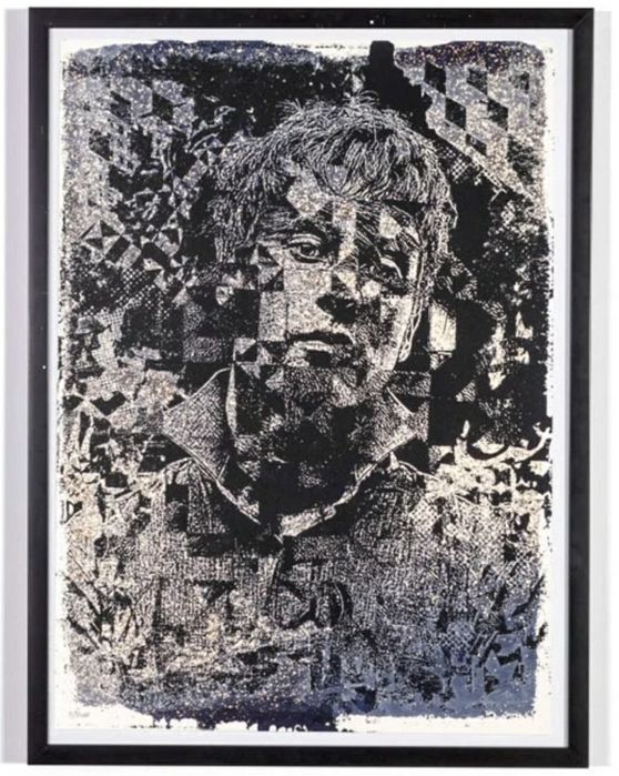 Vhils serigrafia rara