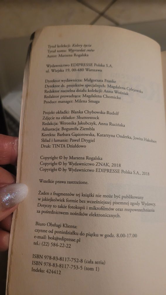 Wyprzedaż snów Marzena Rogalska