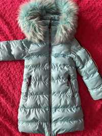 Куртка пальто зимове на дівчинку