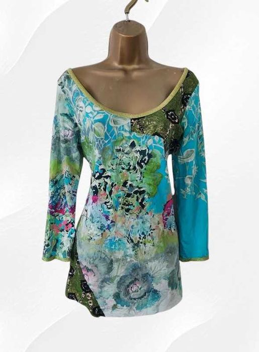 Save The Queen kolorowa bluzka L