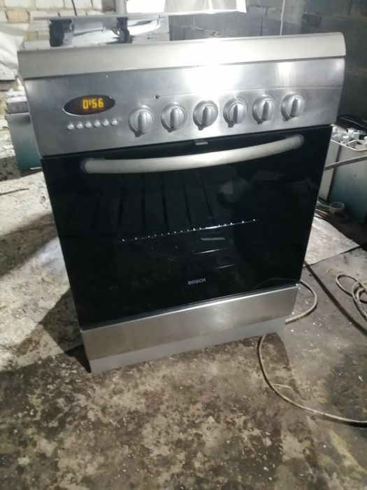 Плита газова з електродуховкою Bosch EU85-53hj8. Асортимент. Гарантія.