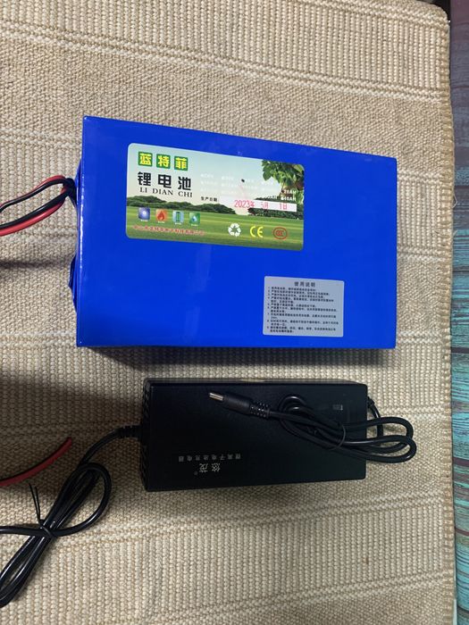 Литиевый Акумулятор 48V18Аh с зарядкой