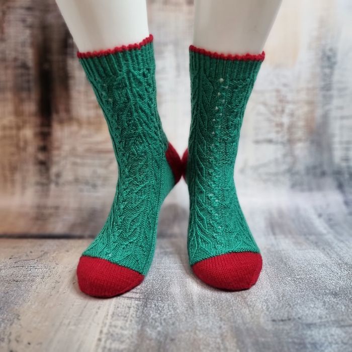 Шкарпетки в'язані ручної роботи