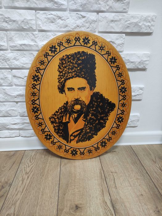 Портрет гравюра Тарас Г. Шевченко вінтаж 70-х років