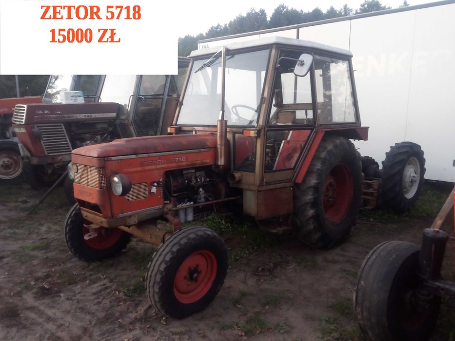 Zetor 8011 jak Ursus C-385 Import Francja 5718 jak C-360 Szwecja ładny