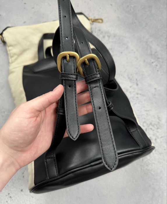 Plecak Pinko | Canvas Roll-Top | Kremowy/Czarny | Idealny na miasto