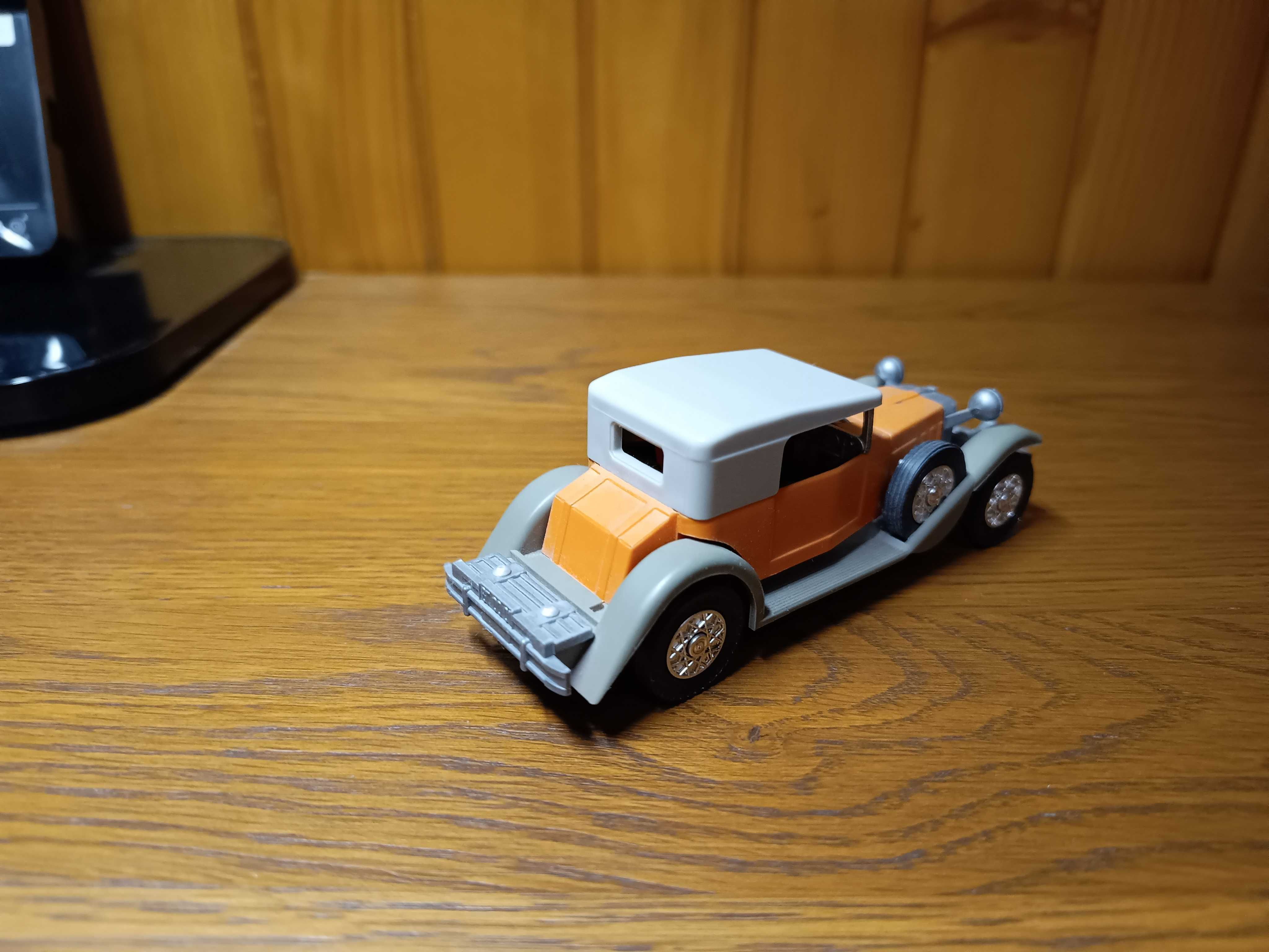Zabawka retro samochód Hardtop pomarańczowy I