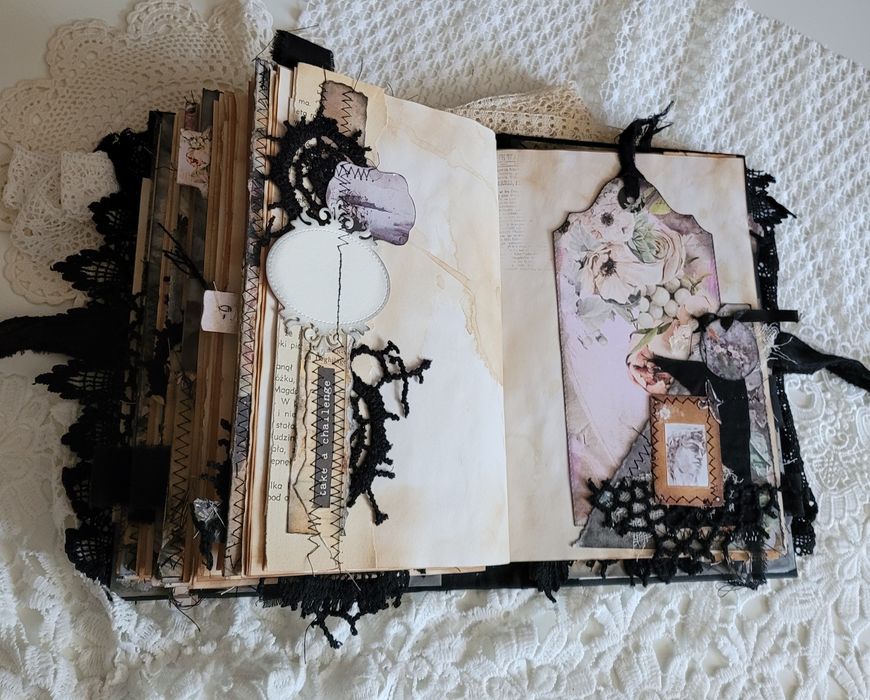 Album, notes, pamiętnik,  junk journal