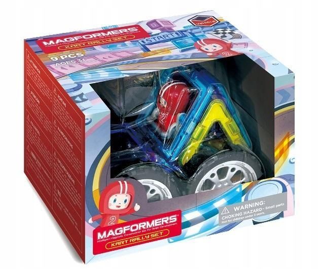 Magformers Kart Rally Set 9el, Magformers