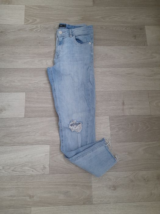 Jeansy damskie 38