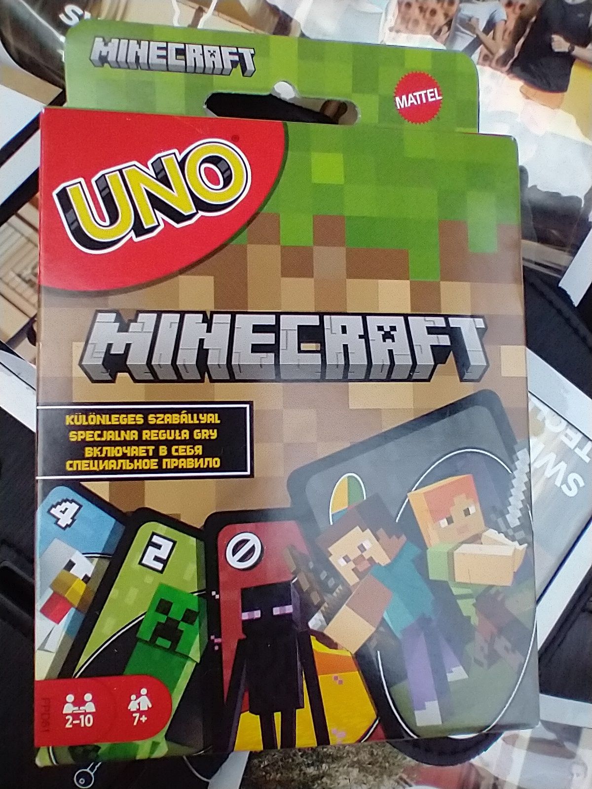 Nowa gra Minecraft uno