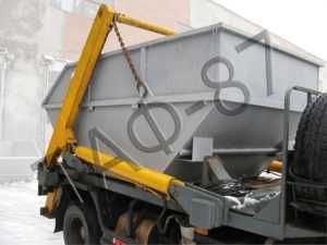 Бункер для сміття 8,0 м.куб. або будівельний контейнер "човник"