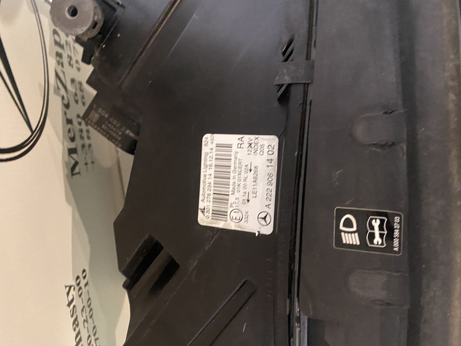 Mercedes s клас w 222 фара права ліва до рестайлінга intelligent light