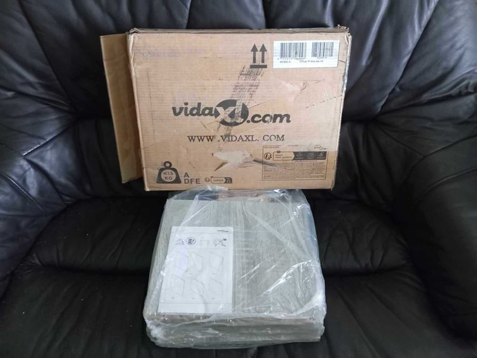 Szafka na buty, szary dąb sonoma