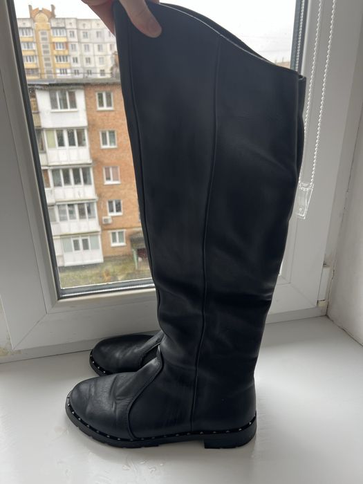 Продам шкіряний сапог