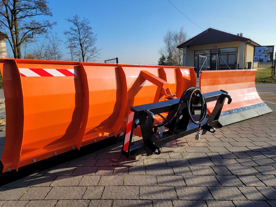 Pług do śniegu do tura ciągnika/ przedni TUZ/ ładowarki 2.0m 2.5m 3.0m