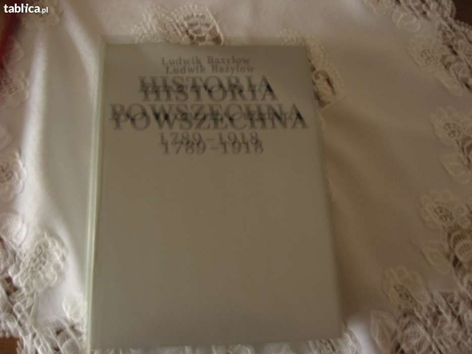 L. Bazylow, Historia Powszechna od 1789roku do 1918