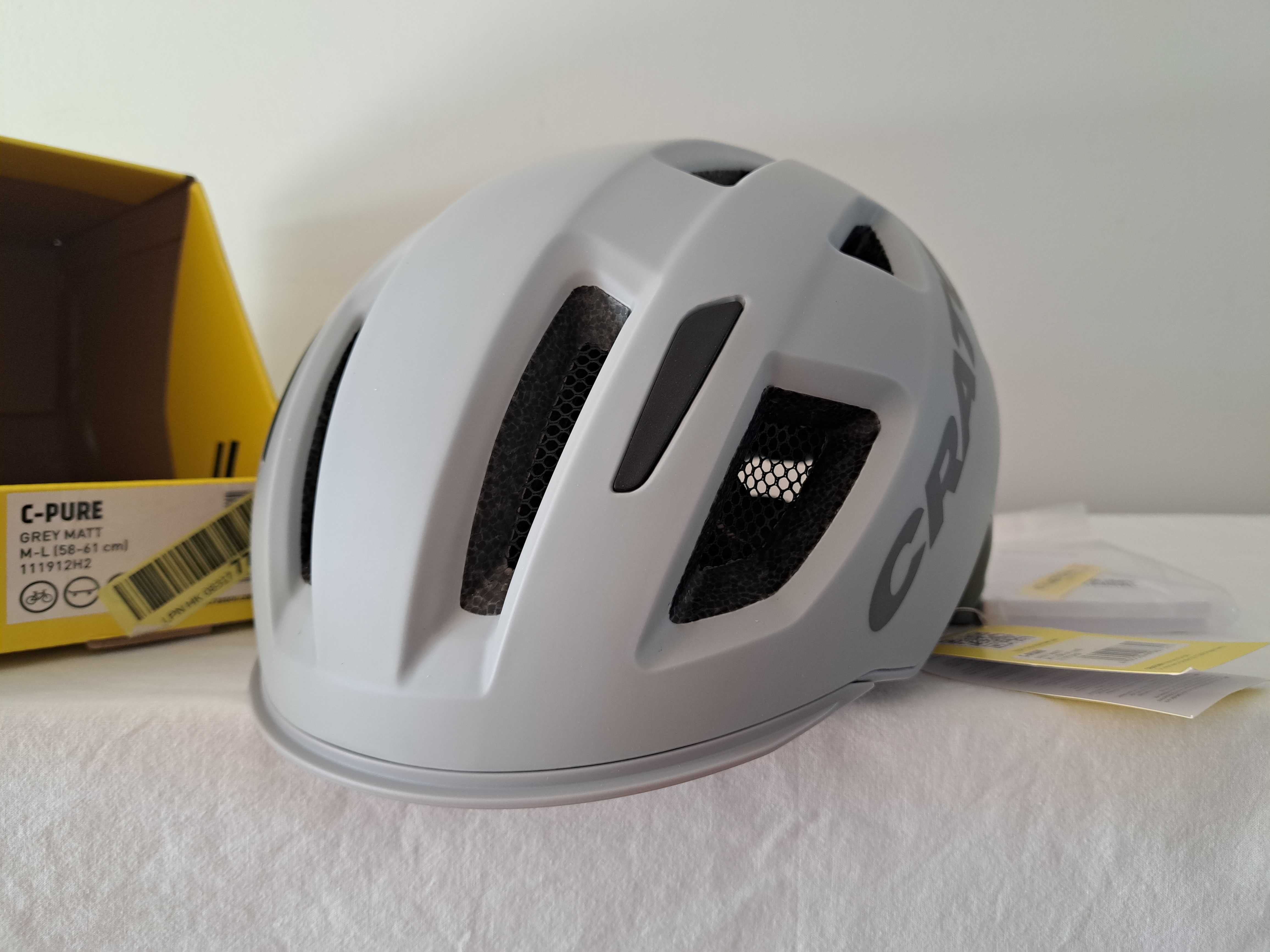 Kask rowerowy Cratoni C-Pure Grey Matt M/L 58-61cm E-Bike