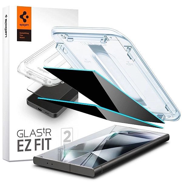 Szkło hartowane Spigen Glas.tR Ez Fit Privacy na Samsung Galaxy S24 Ul