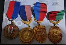 Medalhas variadas