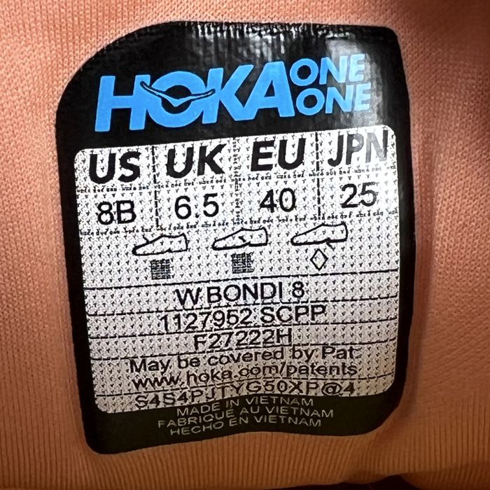 Кросівки Hoka Bondi 8 1127952 розмір 40 оригінал
