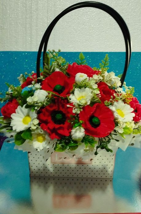 Букети з мила до усіх свят!